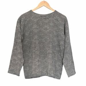 Vintage Coloratura Gray Top Cross Hatch Diamond Medium